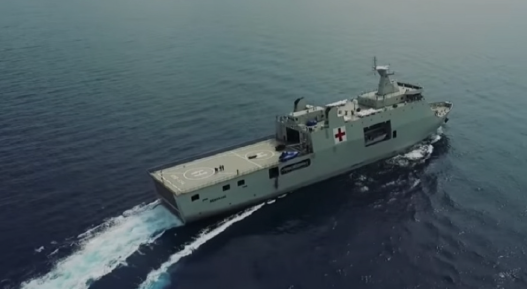 TNI AL Uji Pesawat Nirawak VTOL di atas KRI Semarang-594